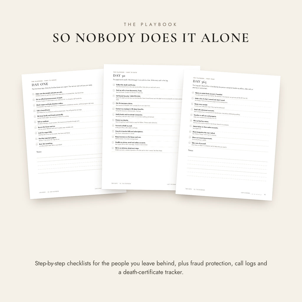 For Keeps: The Family Book (Printable)